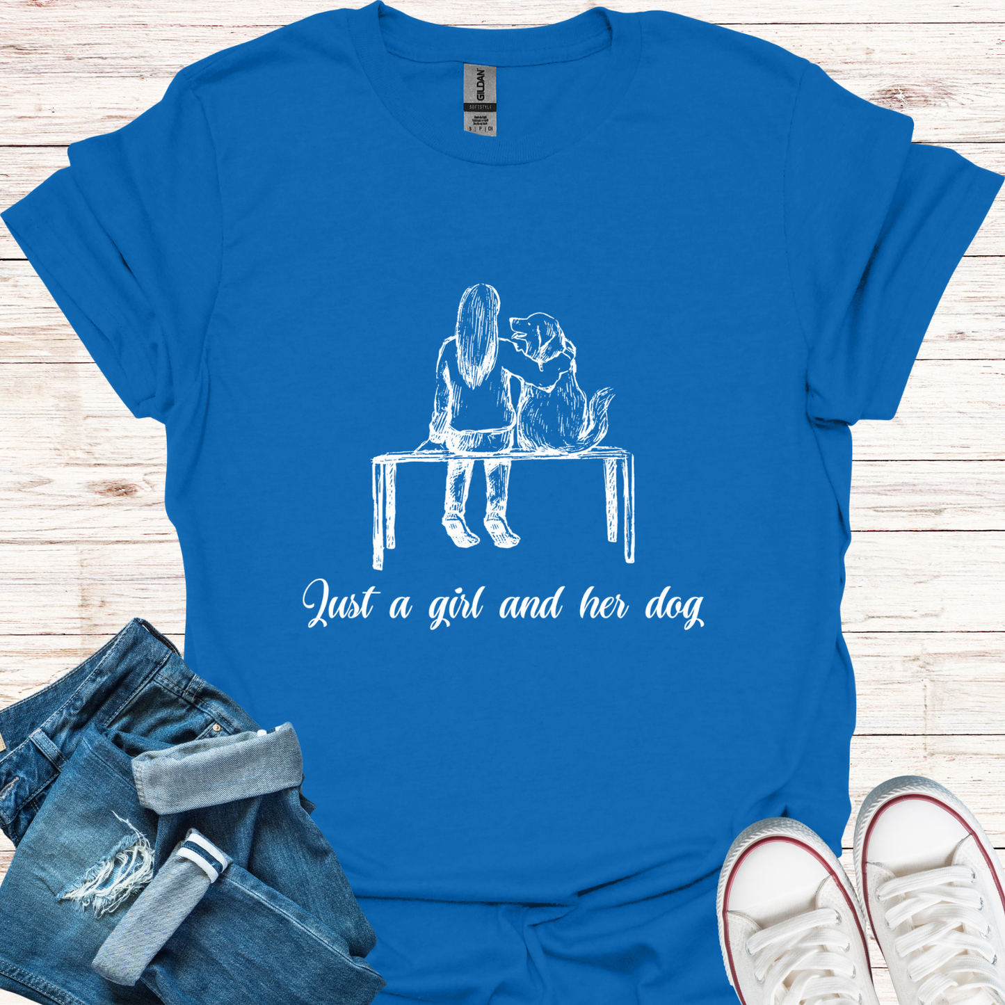 Just A Girl And Her Dog T-Shirt